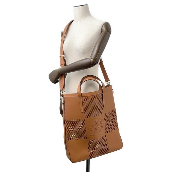 LOUIS VUITTON Hippo NS Nomade・Leather Brown M85130 - Picture 4 of 15